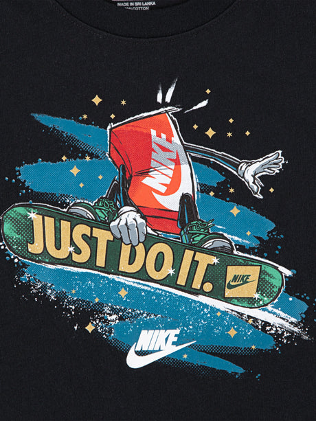 Nike Boys Snowboard Boxy T-Shirt in Black