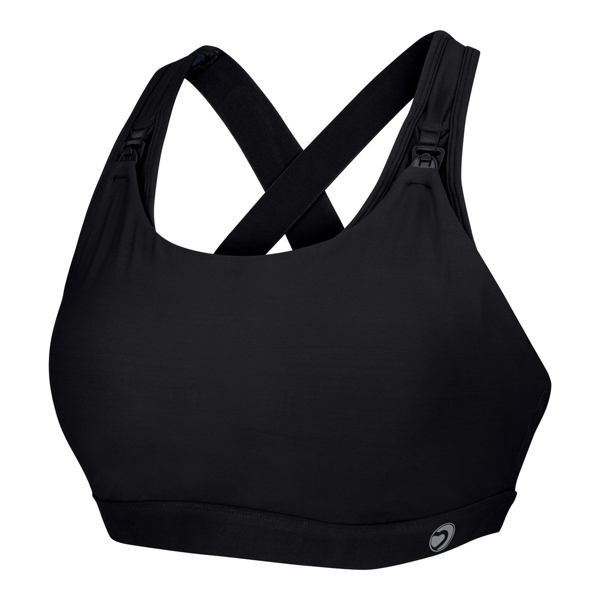 Nursing Sports Bra - Artemis Jet Black (B-G cup)