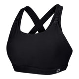 Nursing Sports Bra - Artemis Jet Black (B-G cup)