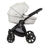 Noordi Fjordi V1 Leather 3in1 with Joie i-Snug 2 Car Seat, Cloud