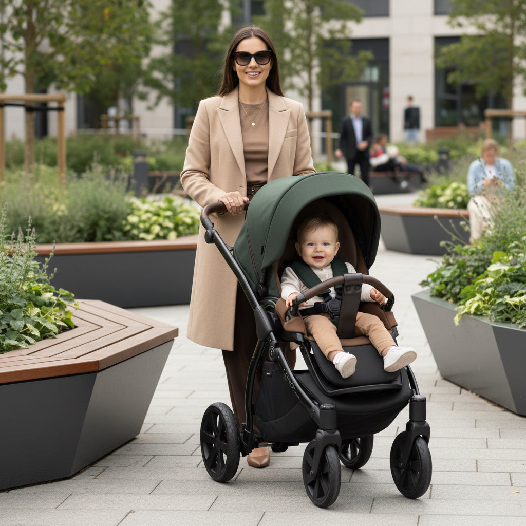 Noordi Luno All Trails 3in1 with Travel Carrier Car Seat