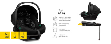 Noordi Terra, iSize 40-87cm, 0-18 months Baby Car Seat