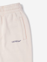 Off-White Girls Bookish Joggers in Pink