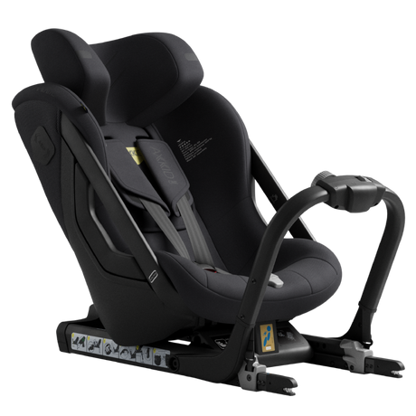 Axkid One 3 i-Size Car Seat 61-125cm, Coastal Storm Black