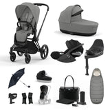 Cybex Priam 11 Piece Accessory Bundle With Cloud T Plus & Base