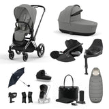 Cybex Priam 11 Piece Accessory Bundle With Cloud T Plus & Base