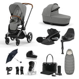 Cybex Priam 11 Piece Accessory Bundle With Cloud T Plus & Base