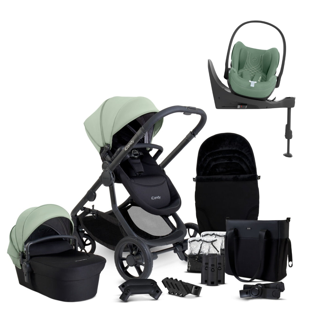 Orange 4 Travel System with Cybex Cloud T Plus