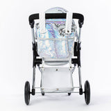 Roma Polly Single Dolls Pram Mermaid – Adjustable Luxury Doll Pushchair, 3 years+