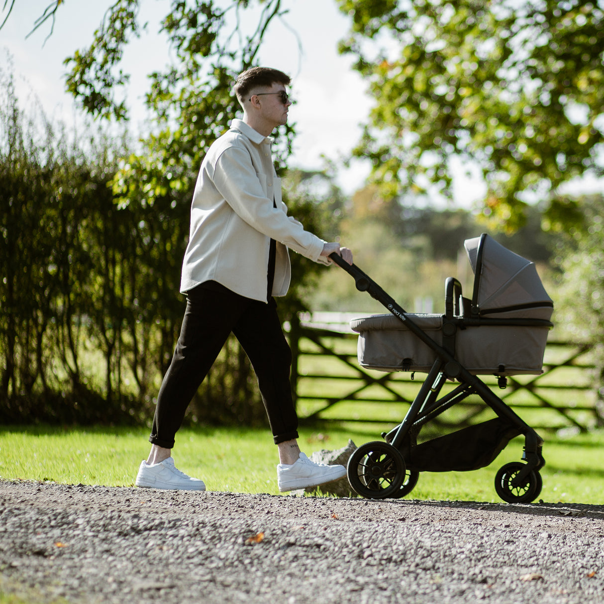 Push Me Savanna i Travel System - Grey