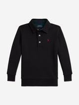 Ralph Lauren Boys Logo Sweatshirt in Black