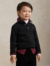 Ralph Lauren Boys Logo Sweatshirt in Black