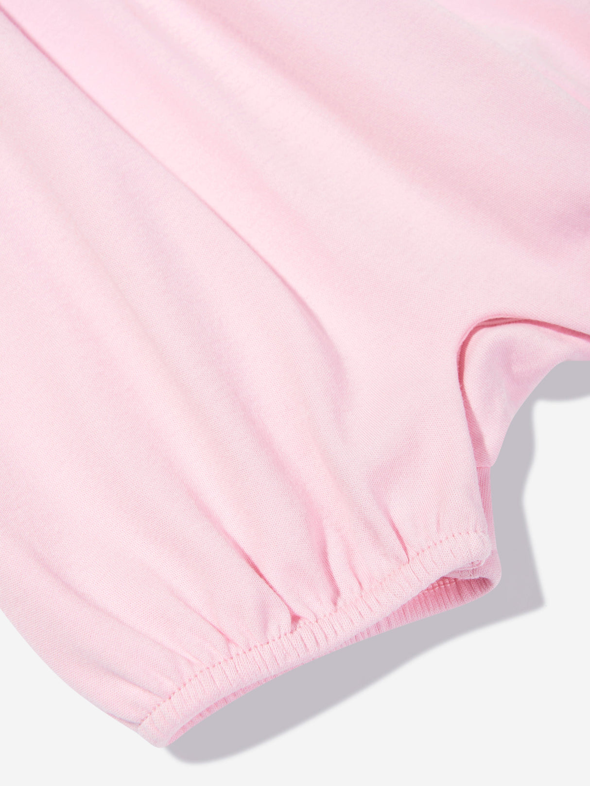 Ralph Lauren Baby Girls Polo Bubble Romper in Pink