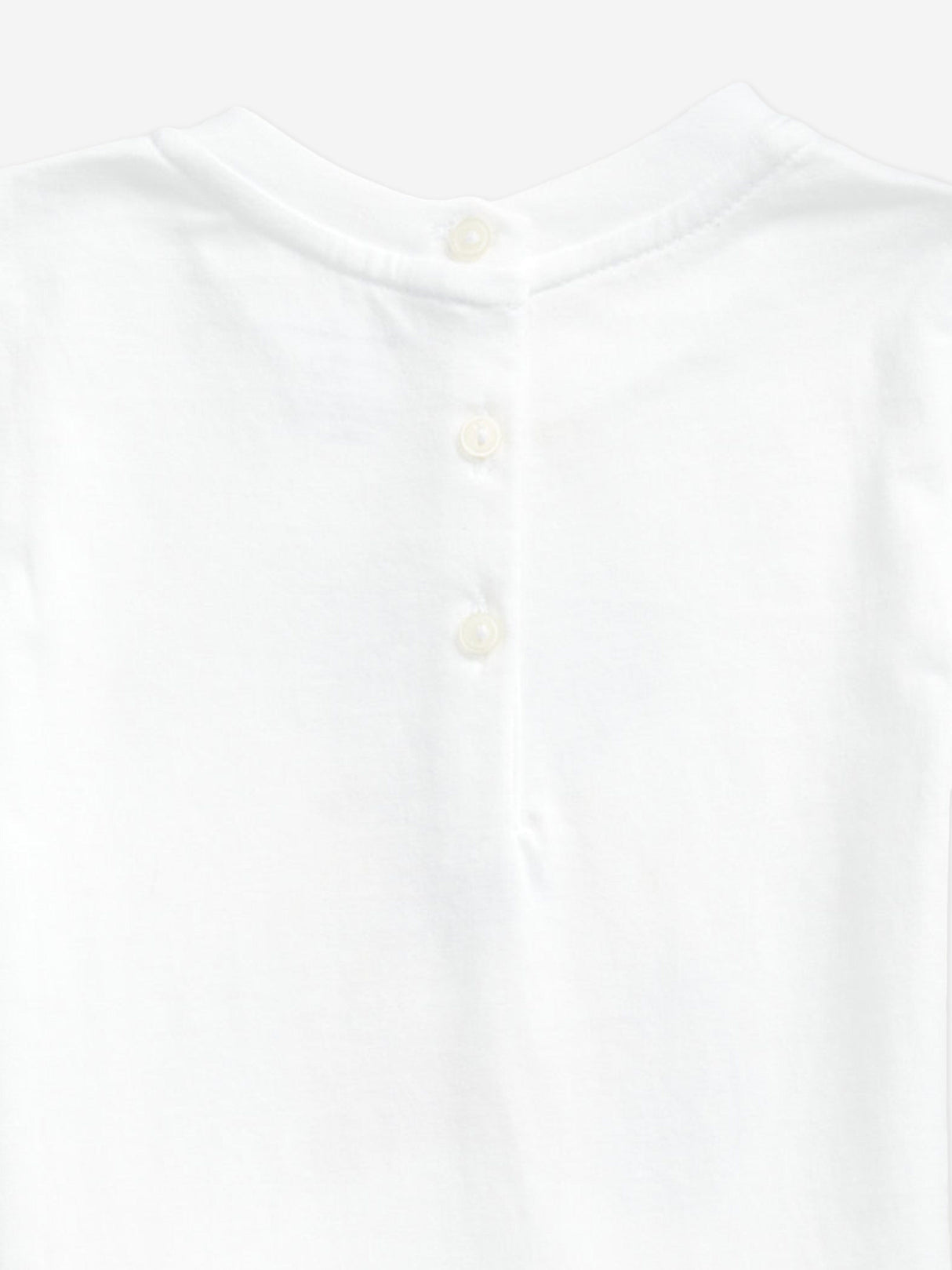 Ralph Lauren Baby Girls Bear T-Shirt in White