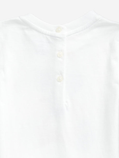 Ralph Lauren Baby Girls Bear T-Shirt in White