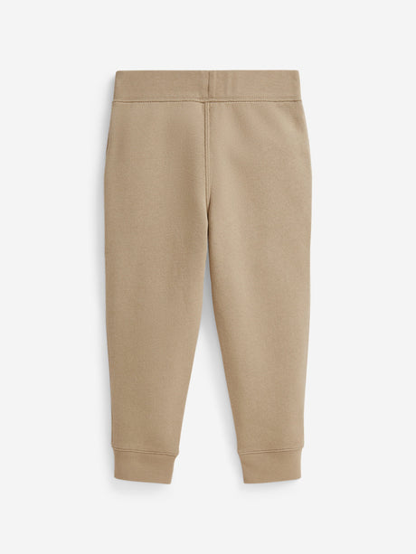 Ralph Lauren Boys Logo Joggers in Beige
