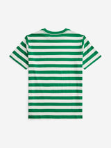 Ralph Lauren Boys Striped Jersey T-Shirt in Green