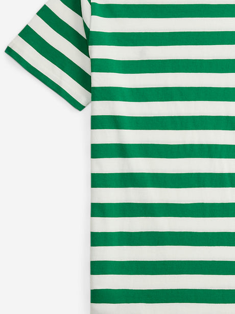 Ralph Lauren Boys Striped Jersey T-Shirt in Green