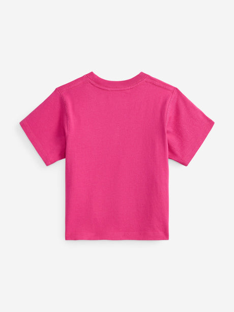 Ralph Lauren Girls Logo T-Shirt in Pink