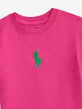 Ralph Lauren Girls Logo T-Shirt in Pink