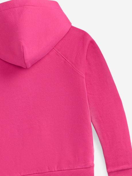 Ralph Lauren Girls Logo Hoodie in Pink