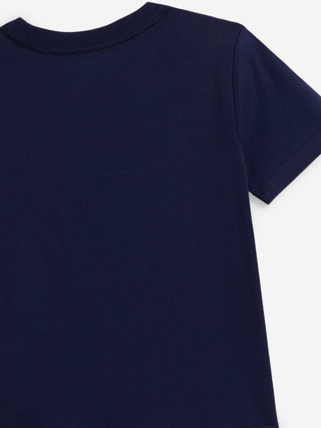 Ralph Lauren Boys Equestrian Bear T-Shirt in Navy