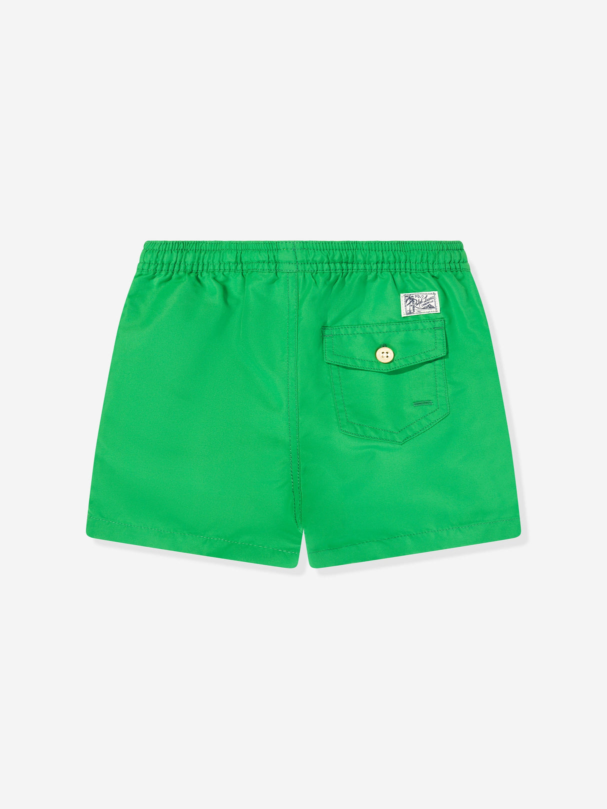 Ralph Lauren Boys Logo Swim Shorts in Green