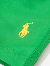 Ralph Lauren Boys Logo Swim Shorts in Green