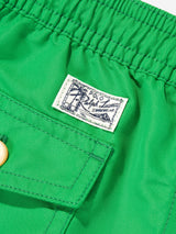 Ralph Lauren Boys Logo Swim Shorts in Green