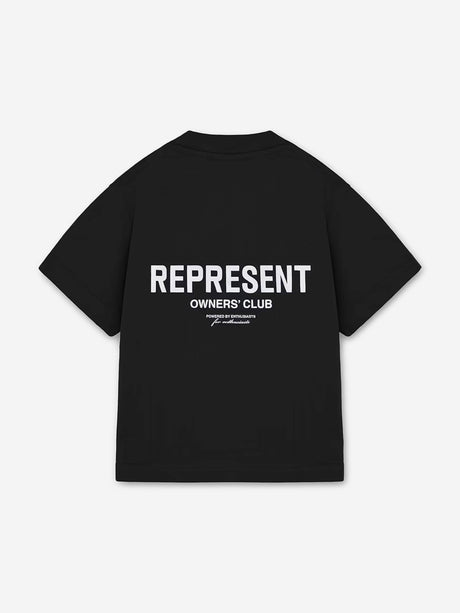 REPRESENT Kids Mini Owners Club T-Shirt in Black
