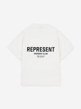 REPRESENT Kids Mini Owners Club T-Shirt in Ivory