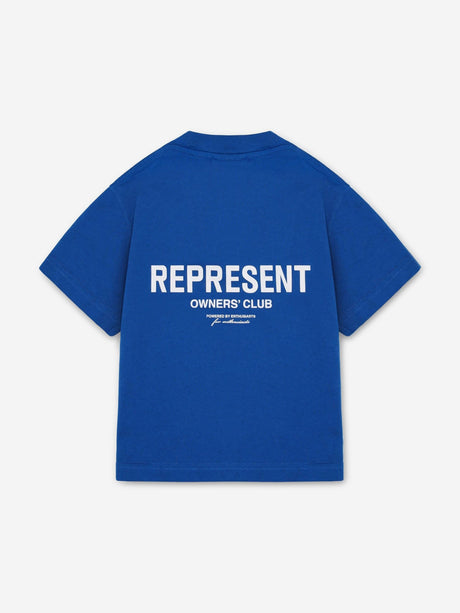 REPRESENT Kids Mini Owners Club T-Shirt in Blue