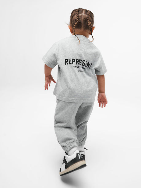 REPRESENT Kids Mini Owners Club T-Shirt in Grey