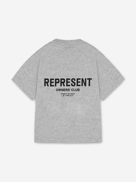 REPRESENT Kids Mini Owners Club T-Shirt in Grey