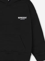REPRESENT Kids Mini Owners Club Hoodie in Black
