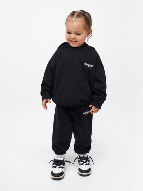 REPRESENT Kids Mini Owners Club Sweatpants in Black