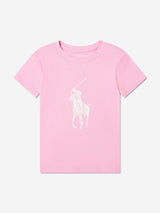 Ralph Lauren Girls Short Pyjama Set in Pink