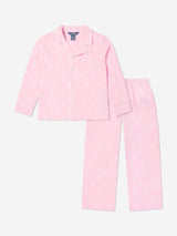 Ralph Lauren Girls Pyjama Set in Pink