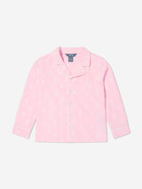 Ralph Lauren Girls Pyjama Set in Pink