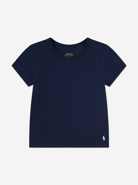 Ralph Lauren Girls Short Pyjama Set in Navy