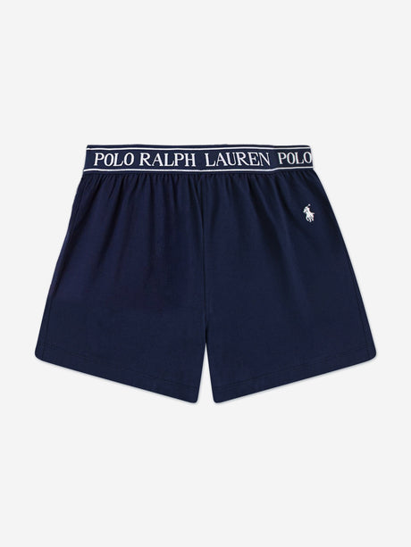 Ralph Lauren Girls Short Pyjama Set in Navy