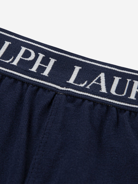 Ralph Lauren Girls Short Pyjama Set in Navy