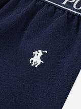 Ralph Lauren Girls Short Pyjama Set in Navy