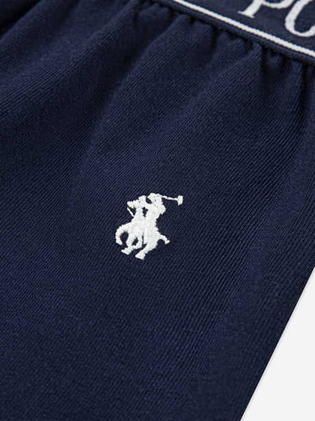 Ralph Lauren Girls Short Pyjama Set in Navy