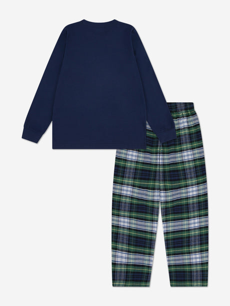Ralph Lauren Boys Pyjama Set in Navy