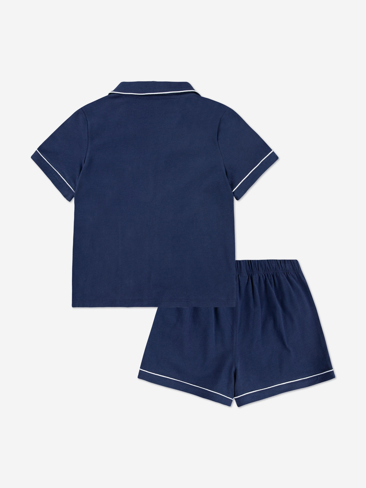 Ralph Lauren Girls Short Pyjamas Set in Navy