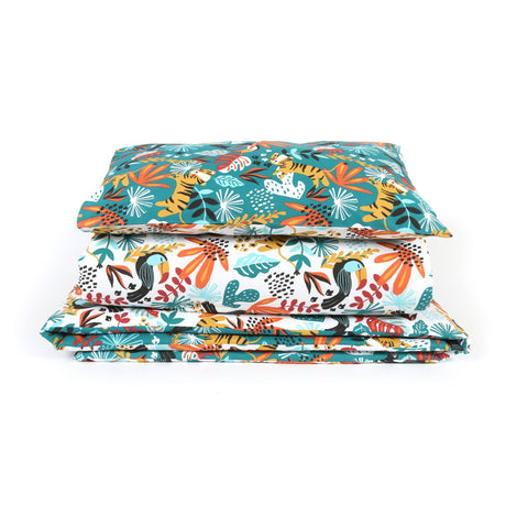 Rainforest Organic Cotton Junior All-in-One 4.0 Tog Quilt Bedding Set