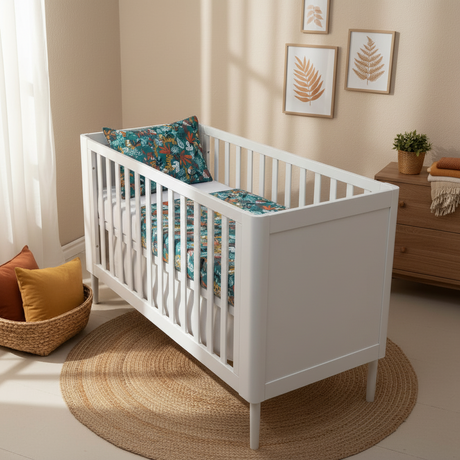 Rainforest Organic Cotton Junior All-in-One 4.0 Tog Quilt Bedding Set