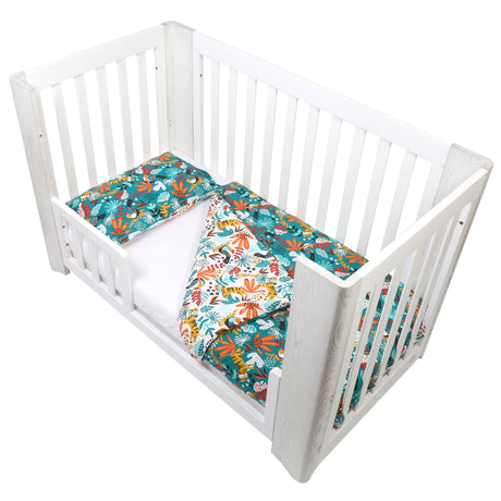 Rainforest Organic Cotton Junior All-in-One 4.0 Tog Quilt Bedding Set