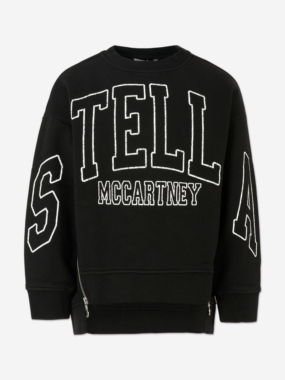 Stella McCartney Girls Logo Sweatshirt in Black